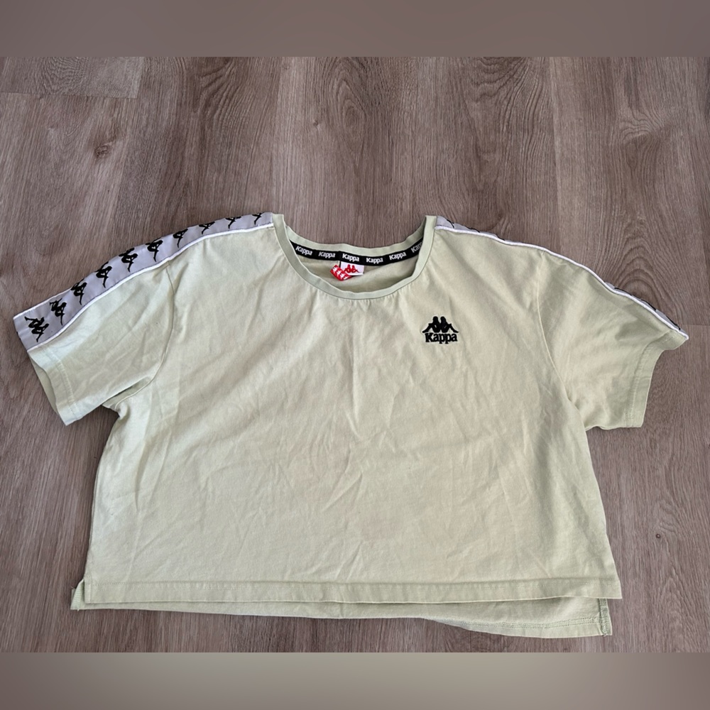 Kappa Womens Cropped Shirt Size Large